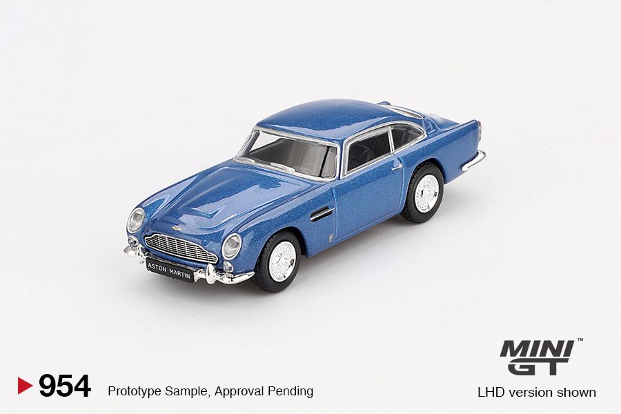 1:64 Mini GT - 1965 Aston Martin DB5 Sierra, blue RHD