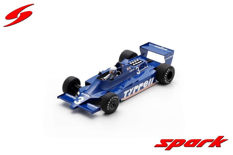 1:18 Spark - Tyrrell 009 No.3 4th Brazil GP 1979 Didier Pironi 1:18 Spark - Tyrrell 009 No.3 4th Brazil GP 1979 Didier Pironi