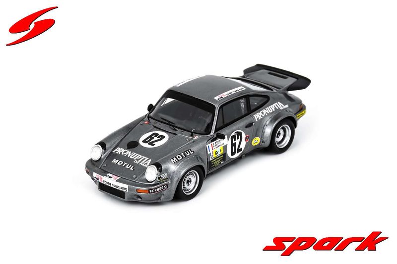 1:43 Spark - Porsche 911 Carrera No.62 Le Mans 24H 1977 G. Bourdillat - B.Sotty - A. Bernard 1:43 Spark - Porsche 911 Carrera No.62 Le Mans 24H 1977 G. Bourdillat - B.Sotty - A. Bernard