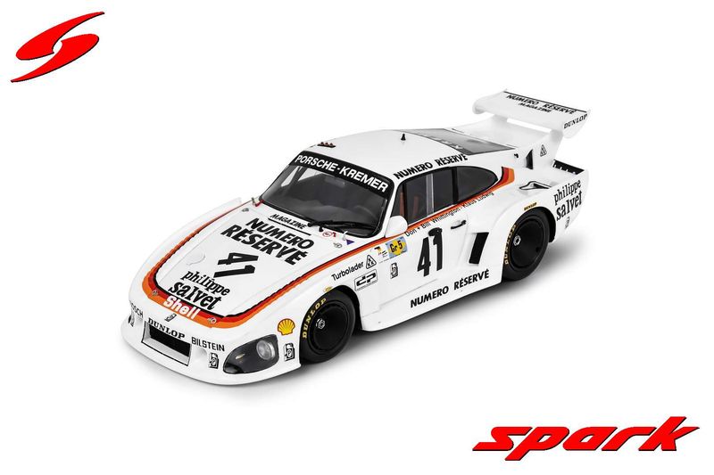 1:18 Spark - Porsche 935 K3 No.41 Winner Le Mans 24H 1979 K. Ludwig - B. Whittington - D. Whittington 1:18 Spark - Porsche 935 K3 No.41 Winner Le Mans 24H 1979 K. Ludwig - B. Whittington - D. Whittington