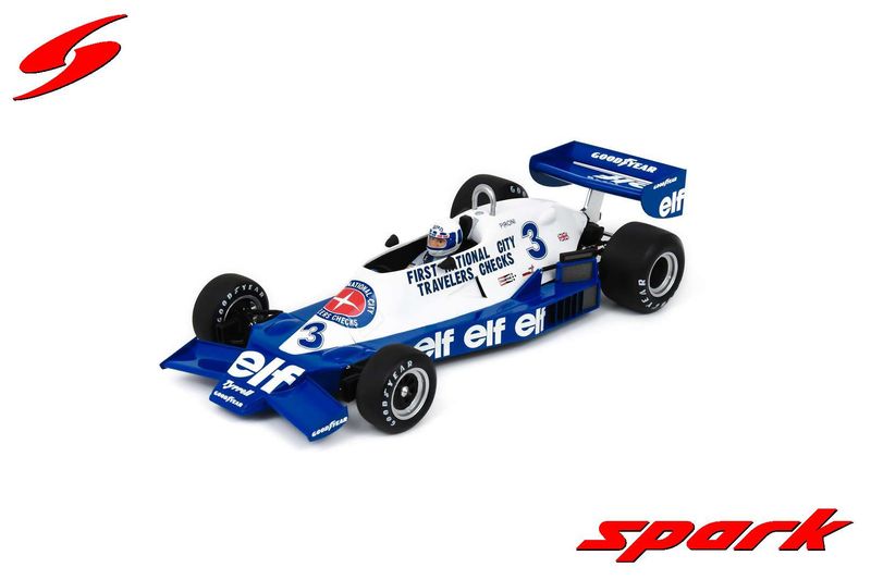 1:18 Spark - Tyrrell 008 No.3 5th Monaco GP 1978 Didier Pironi 1:18 Spark - Tyrrell 008 No.3 5th Monaco GP 1978 Didier Pironi