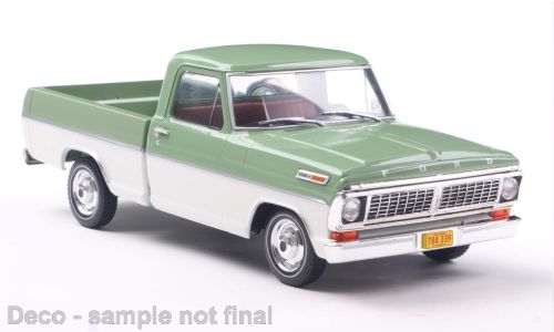 1:24 Whitebox - 1970 Ford F-100 Grün weiß 1:24 Whitebox - 1970 Ford F-100 Grün weiß