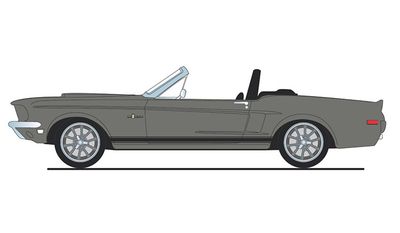 1:18 ACME - 1967 Ford Mustang GT500 Pro Touring Convertible 1:18 ACME - 1967 Ford Mustang GT500 Pro Touring Convertible