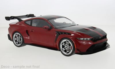 1:18 MCG - 2025 Ford Mustang GTD dunkelrot (Metallic)