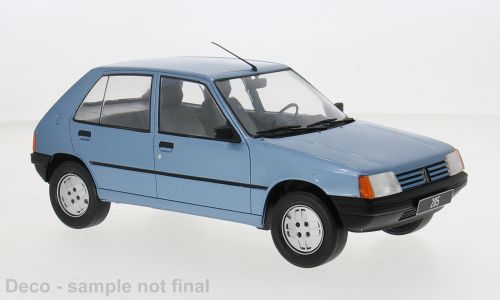 1:18 MCG - 1984 Peugeot 205 Hellblau
