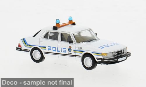 1:87 PCX87 - 1981 Saab 900 Limousine, Polis (S)
