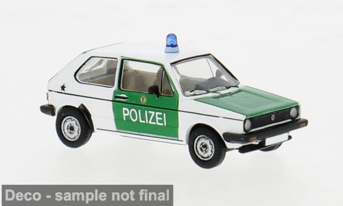 1:87 PCX87 - 1980 VW Golf I GTI, Polizei Berlin