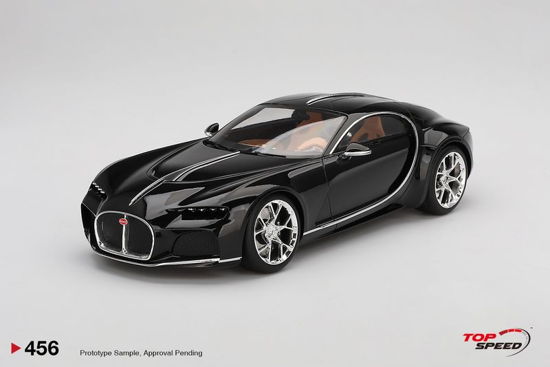 1:18 TSM - 2015 Bugatti Atlantic Concept Nocturne Black