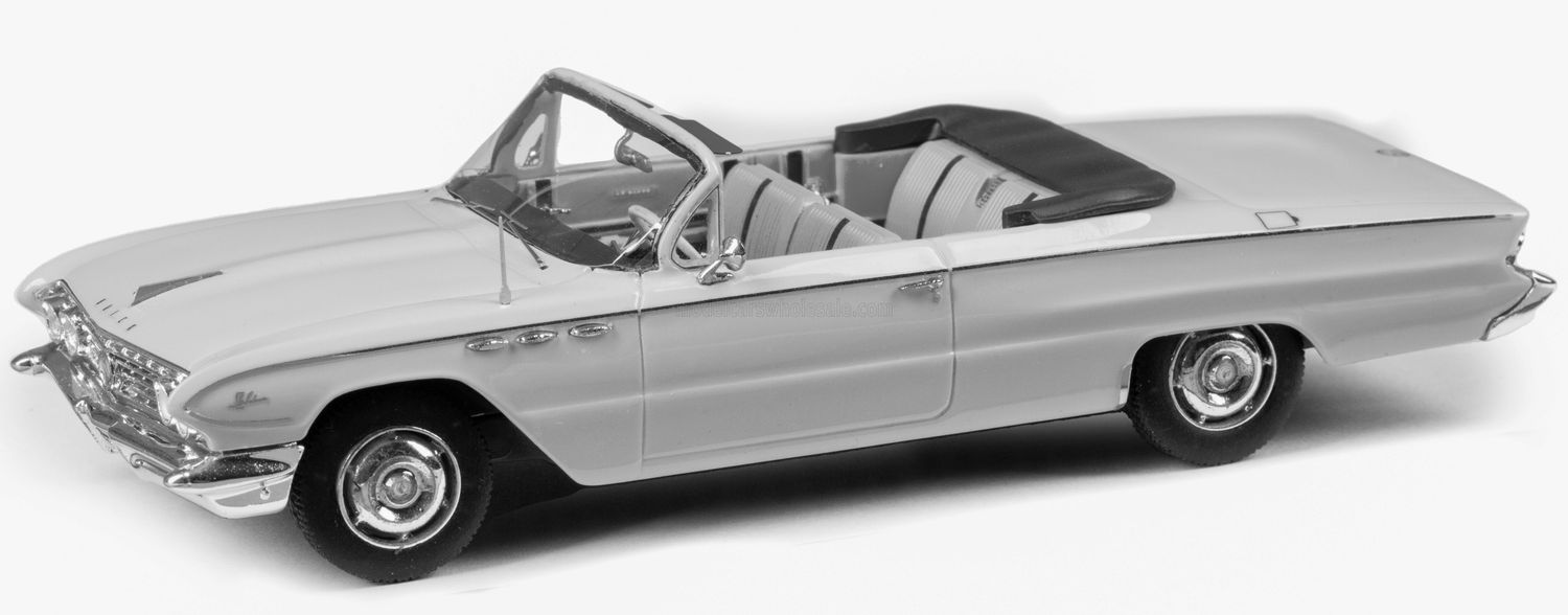 1:43 Esval Model - Buick Lesabre Custom Cabriolet Open  1961 Turquoise