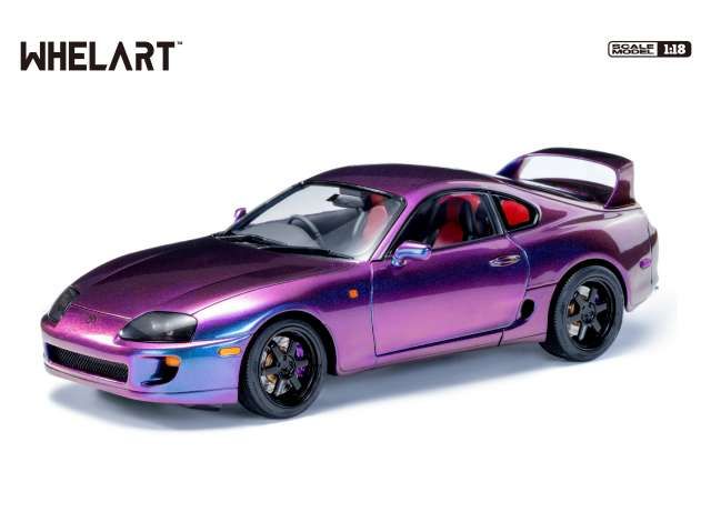 1:18 Whelart - Toyota Supra A80, midnight purple RHD