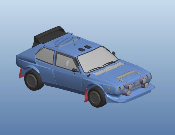 1:12 Top Marques - Lancia Delta S4 Team Martini Racing #2 Winner Rally Sanremo 1986 Markku Alen - Ilkka Kivimaki