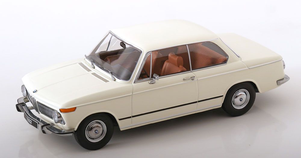 1:18 KK Scale - BMW 1802 1.Serie Facelift 1971 weiß