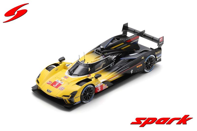 1:18 Spark - Cadillac V-Series.R No.3 CADILLAC RACING Le Mans 24H 2024 S. Bourdais - R. van der Zande - S. Dixon 1:18 Spark - Cadillac V-Series.R No.3 CADILLAC RACING Le Mans 24H 2024 S. Bourdais - R. van der Zande - S. Dixon