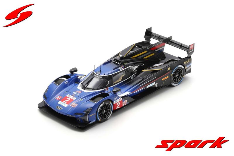 1:18 Spark - Cadillac V-Series.R No.2 CADILLAC RACING 7th Le Mans 24H 2024 E. Bamber - A. Lynn - A. Palou 1:18 Spark - Cadillac V-Series.R No.2 CADILLAC RACING 7th Le Mans 24H 2024 E. Bamber - A. Lynn - A. Palou