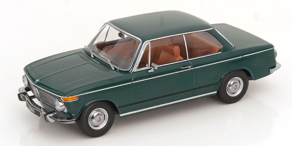 1:18 KK Scale - BMW 1802 1.Serie Facelift 1971 dunkelgrün