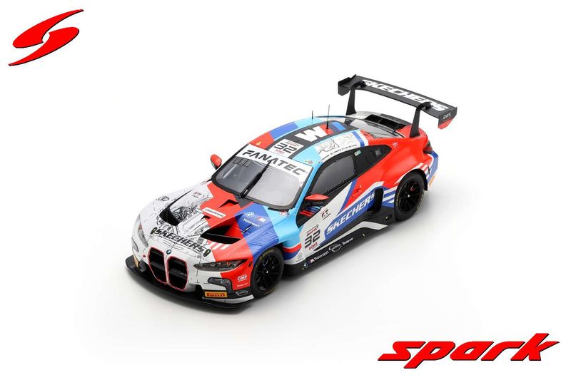 1:18 Spark - BMW M4 GT3 No.32 Team WRT 3rd 24H Spa 2024 D. Vanthoor – S. van der Linde – C. Weerts 1:18 Spark - BMW M4 GT3 No.32 Team WRT 3rd 24H Spa 2024 D. Vanthoor – S. van der Linde – C. Weerts