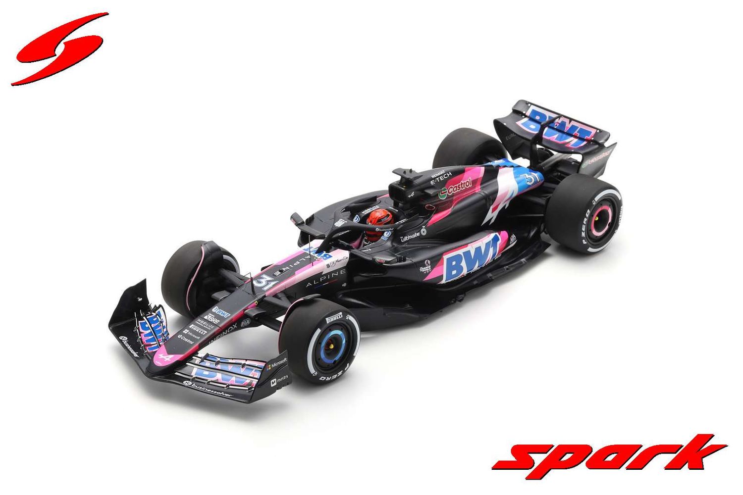 1:18 Spark - BWT Alpine F1 Team A524 No.31 Esteban Ocon
