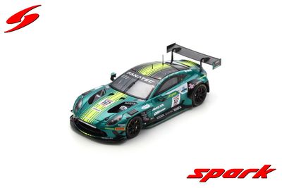 1:43 Spark - Aston Martin Vantage AMR GT3 EVO No.12 Comtoyou Racing 24H Spa 2024 N. Baert – S. Ögaard – E. Muth – E. Bastard