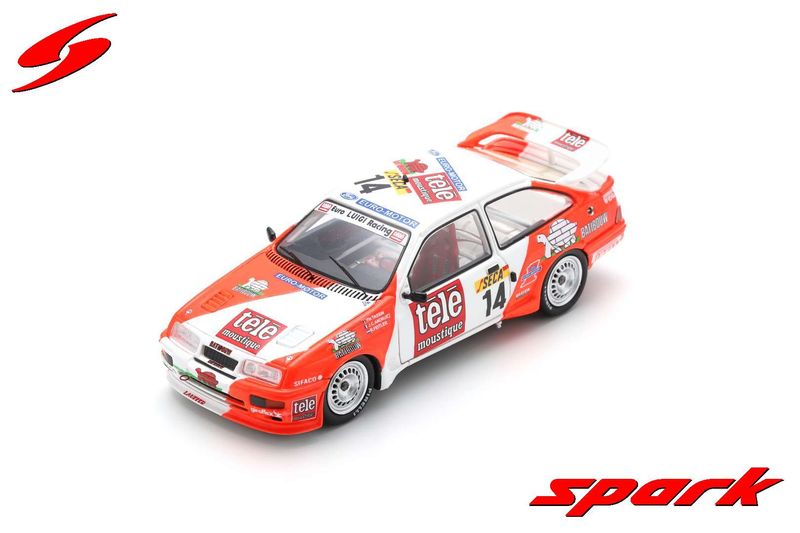 1:43 Spark - Ford Sierra RS500 Cosworth No.14 24H Spa 1988 T. Tassin - R. Feitler - J-C. Andruet Limited 300 1:43 Spark - Ford Sierra RS500 Cosworth No.14 24H Spa 1988 T. Tassin - R. Feitler - J-C. Andruet Limited 300
