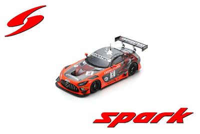 1:43 Spark - Mercedes-AMG GT3 EVO No.4 CrowdStrike by Riley Winner PRO-AM class 24H Spa 2024 G. Kurtz – I. James – N. Catsburg – C. Braun