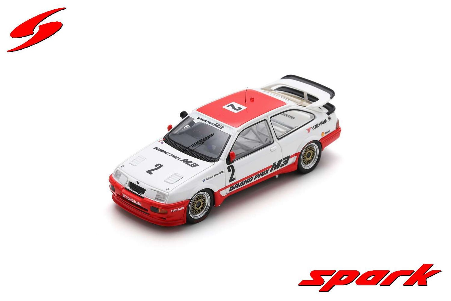 1:43 Spark - Ford Sierra RS500 Cosworth No.2 Macau Guia Race 1990 Stefan Johansson