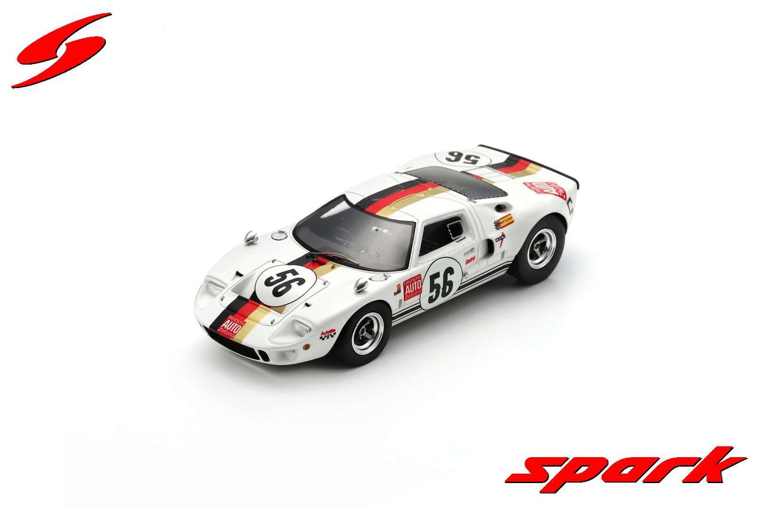 1:43 Spark - Ford GT40 No.56 6th 1000Km Nürburgring 1969 R. Jöst - H. Kelleners