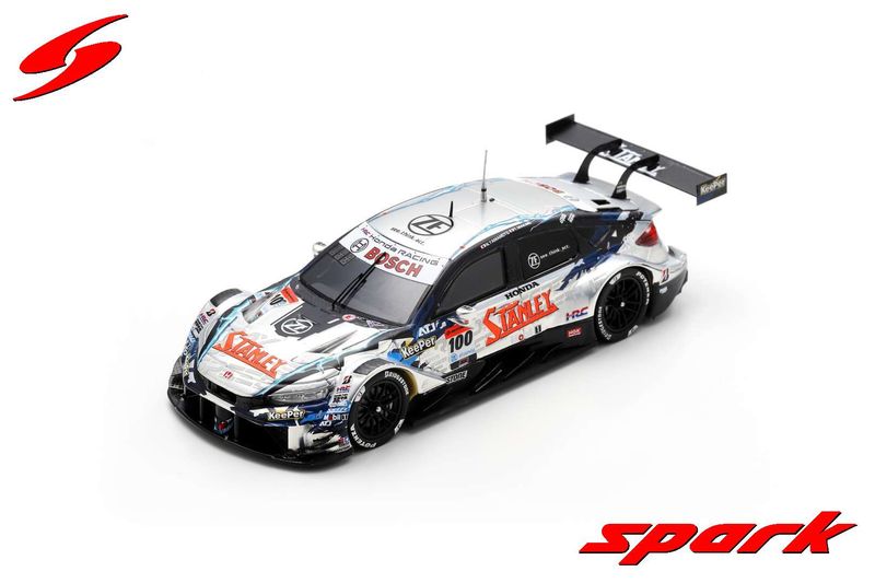 1:43 Spark - STANLEY CIVIC TYPE R-GT No.100 STANLEY TEAM KUNIMITSU GT500 SUPER GT 2024 N. Yamamoto - T. Makino 1:43 Spark - STANLEY CIVIC TYPE R-GT No.100 STANLEY TEAM KUNIMITSU GT500 SUPER GT 2024 N. Yamamoto - T. Makino