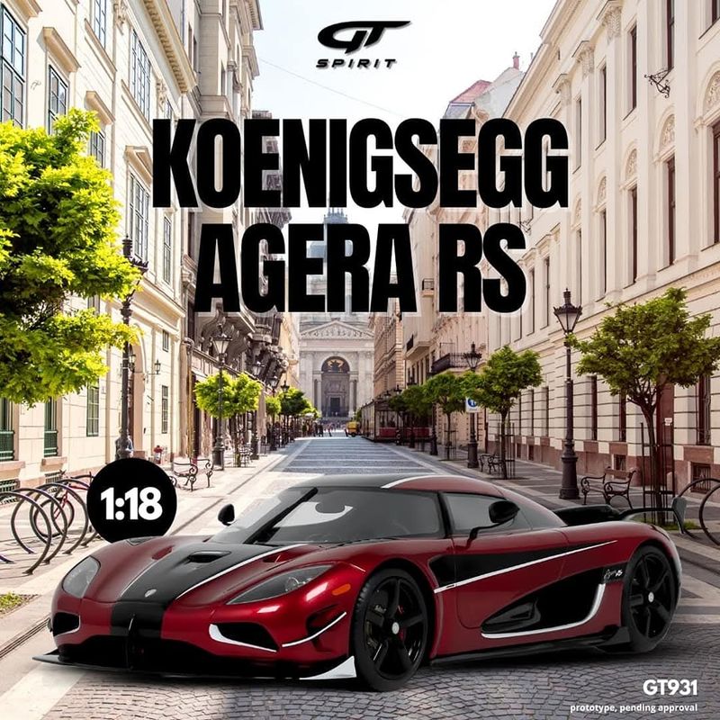 1:18 GT Spirit - 2017 Koenigsegg Agera RS Red