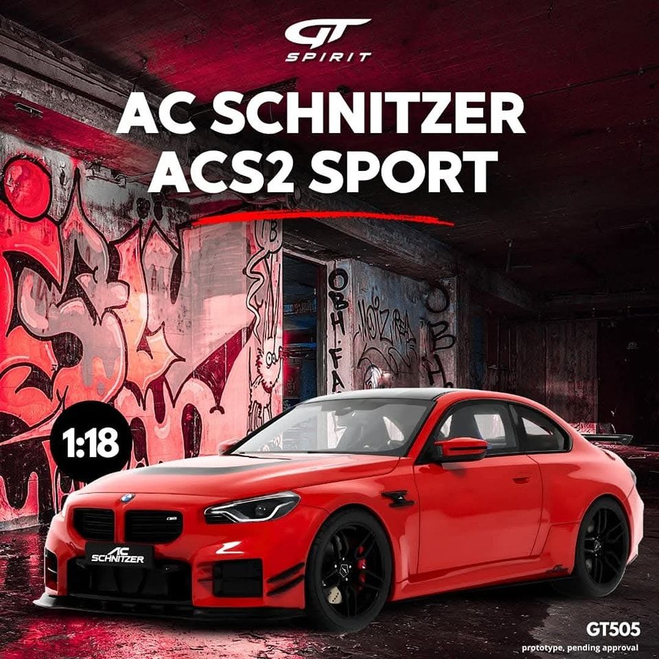 1:18 GT Spirit - BMW Ac Schnitzer ACS2 Sport 2023 Red