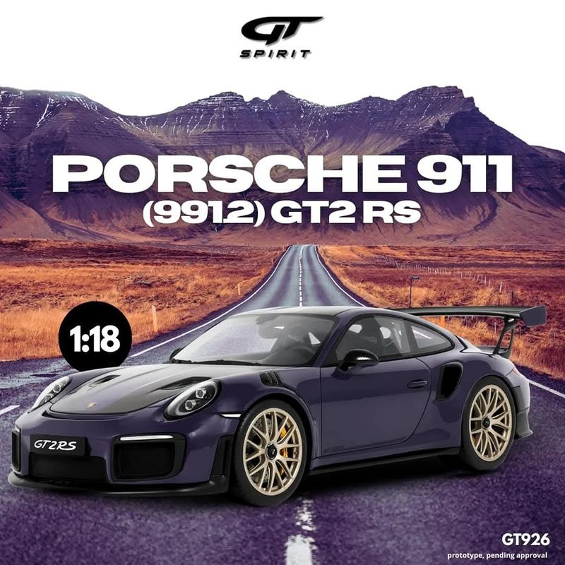 1:18 GT Spirit - 2021 Porsche 911 (991.2) GT2 RS Purple 1:18 GT Spirit - 2021 Porsche 911 (991.2) GT2 RS Purple
