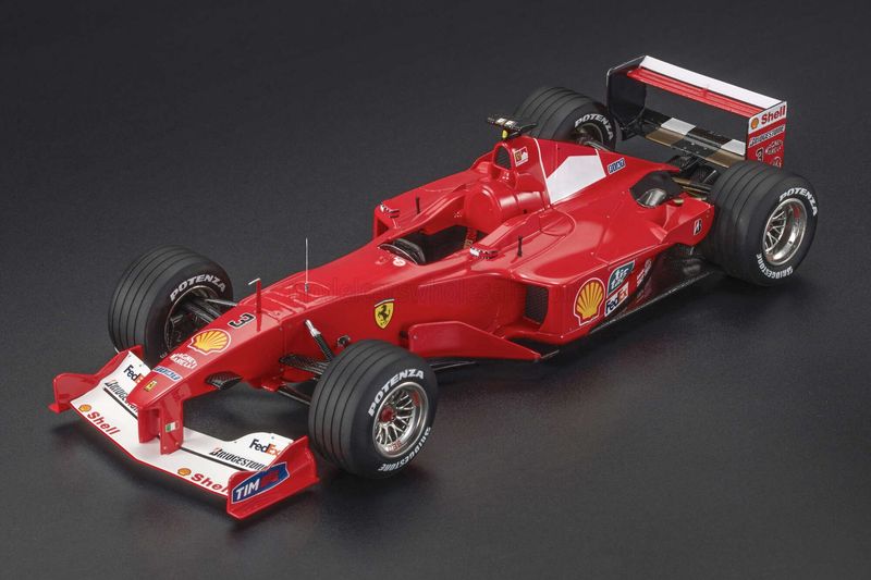 1:43 GP Replicas - Ferrari F1 F2000 #3 World Champion Winner Italy Monza GP 2000 M. Schumacher 1:43 GP Replicas - Ferrari F1 F2000 #3 World Champion Winner Italy Monza GP 2000 M. Schumacher