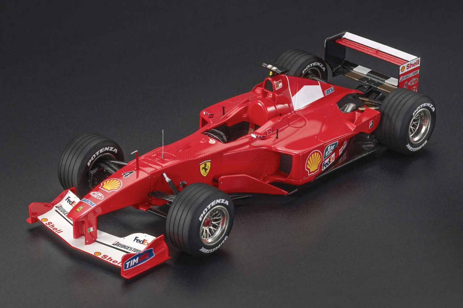 1:43 GP Replicas - Ferrari F1 F2000 #4 Winner German Hockenheim GP 2000 R. Barrichello