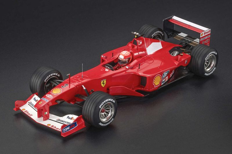 1:43 GP Replicas - Ferrari F1 F2000 #3 World Champion Winner Italy Monza GP 2000 M. Schumacher *With Driver Figure* 1:43 GP Replicas - Ferrari F1 F2000 #3 World Champion Winner Italy Monza GP 2000 M. Schumacher *With Driver Figure*
