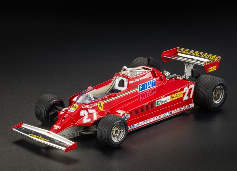 1:18 GP Replicas - Ferrari F1 126CK #27 3rd Canada GP 1981 G. Villeneuve 1:18 GP Replicas - Ferrari F1 126CK #27 3rd Canada GP 1981 G. Villeneuve