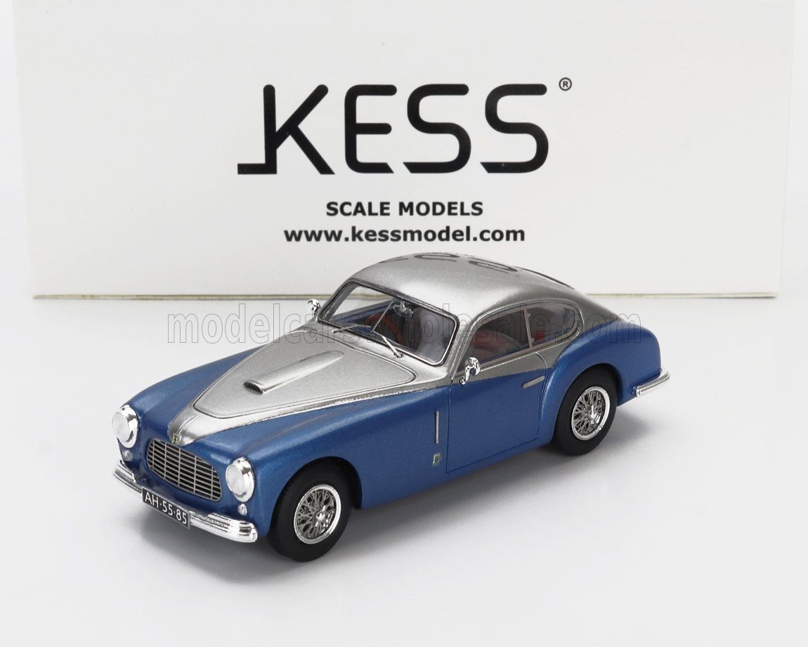 1:43 Kess Model - Ferrari 166 s/n.037S Inter Farina Berlinetta 1949 Blue Silver