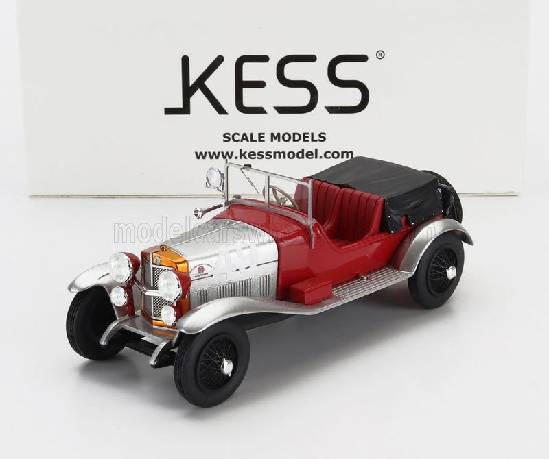 1:43 Kess Model - Alfa Romeo RL Super Sport #49 7th Mille Miglia 1927 A. Mercanti - C. Sozzi 1:43 Kess Model - Alfa Romeo RL Super Sport #49 7th Mille Miglia 1927 A. Mercanti - C. Sozzi