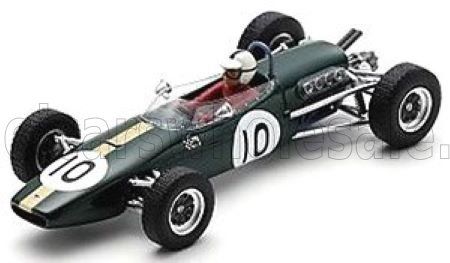 1:43 Spark - Brabham BT18 Honda No.10 Winner F2 Rouen GP 1966 Denny Hulme