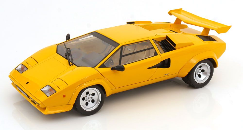 1:12 KK Scale - Lamborghini Countach LP 5000S QV 1985 gelb