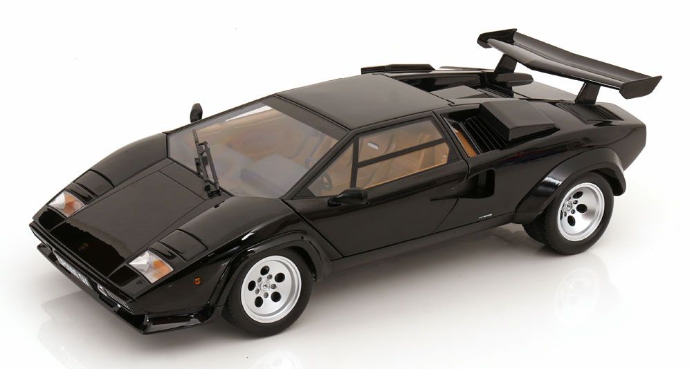 1:12 KK Scale - Lamborghini Countach LP 5000S QV 1985 schwarz