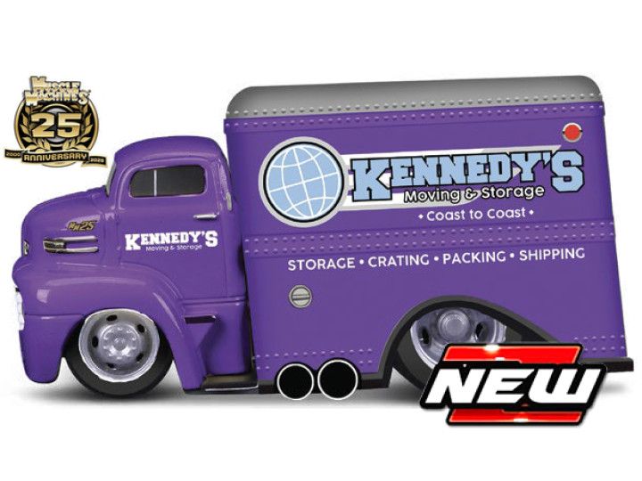 1:64 Maisto Muscle Machines  - Ford COE BOX TRUCK 1950