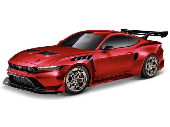 1:18 Maisto - 2025 Ford Mustang GTD Red