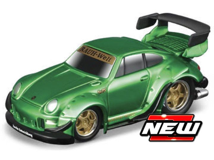 1:64 Maisto Muscle Machines - Porsche 911 RWB 993 Green