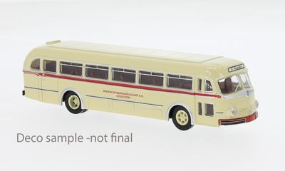 1:87 Brekina - 1951 Mercedes O 6600 H Stadtbus Rheinbahn Düsseldorf