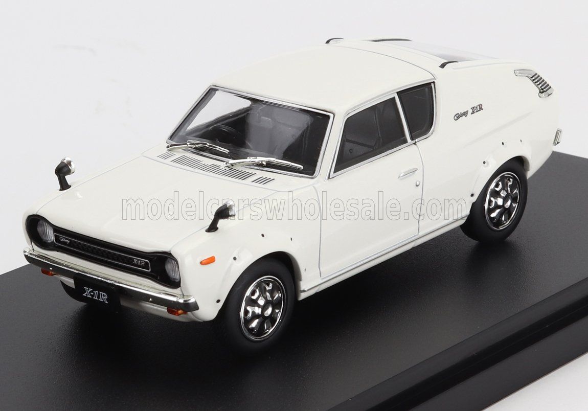 1:43 Hechette - 1973 Nissan Cherry Coupe X-1 R (KPE10) White