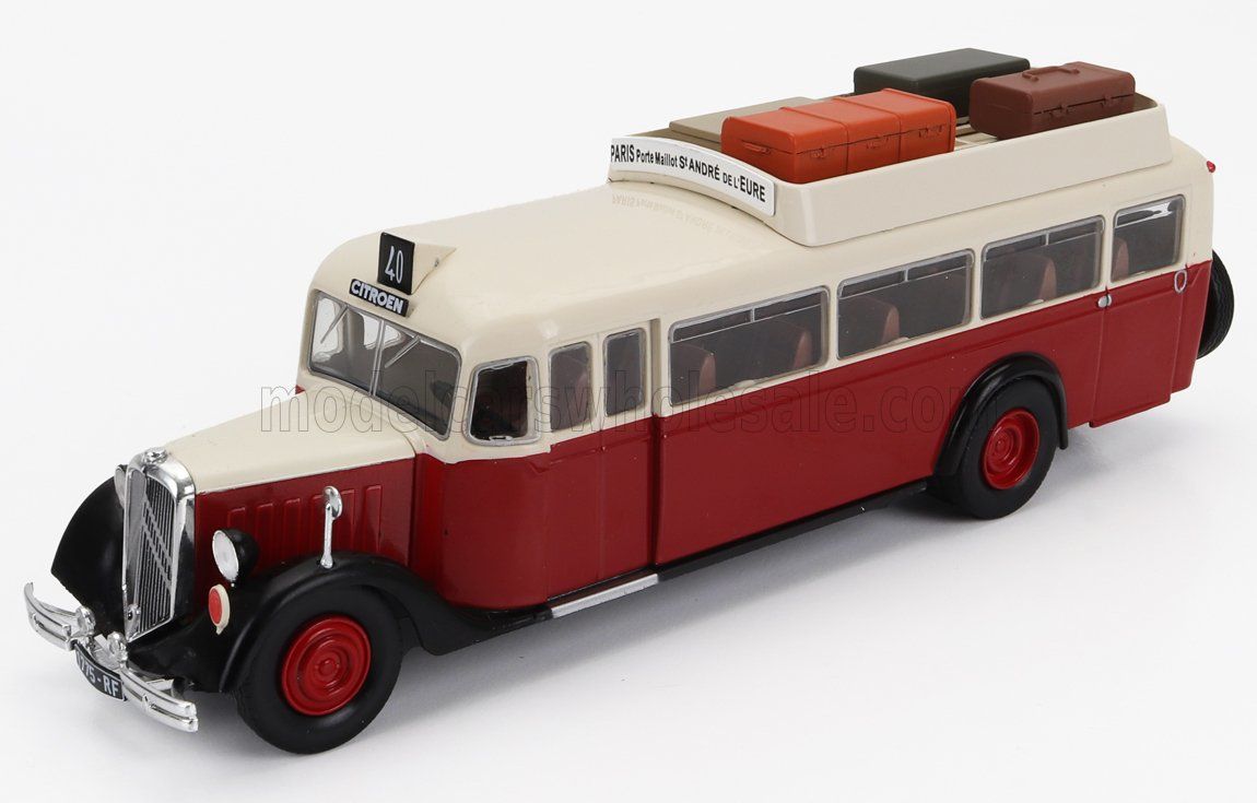 1:43 Hechette - 1939 Citroen T45 Autobis Paris France