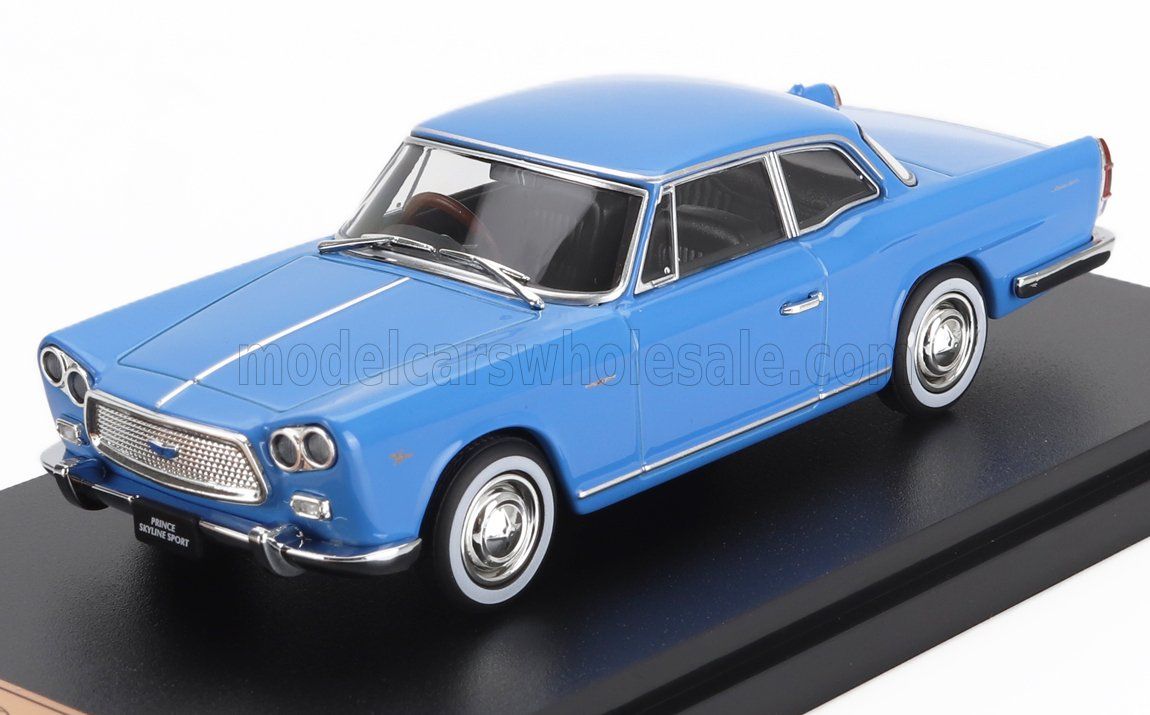 1:43 Hechette - 1960 Prince Skyline Sport Coupe (BLRA-3) Blue