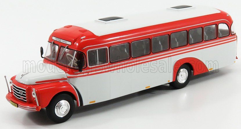 1:43 Hechette - 1957 Volvo B375 Autobus Sweden Orange White