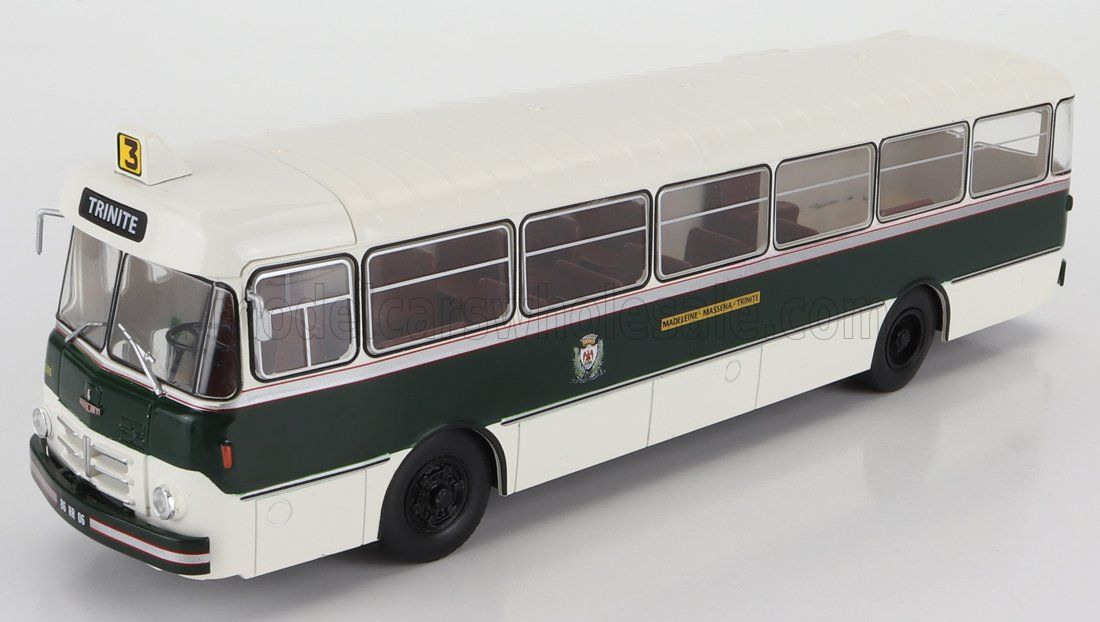 1:43 Hechette - 1955 Berliet PLR10 Autobus Madeleine - Massena - Trinite
