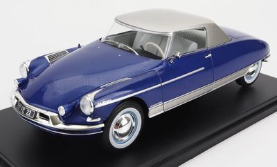 1:24 Hechette - 1964 Citroen DS19 Le Dandy Coupe Charron Blue Silver