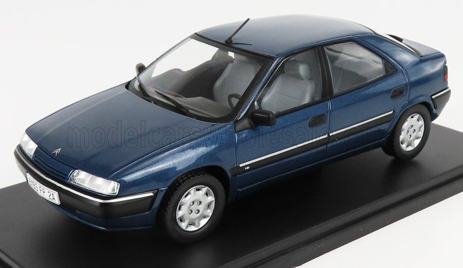 1:24 Hechette - 1993 Citroen Xantia Blue
